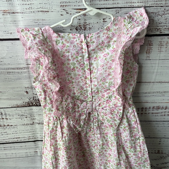 Love Shack Fancy x American Girl // Floral Flutter Ruffle Sleeve Dress - Picture 5 of 5